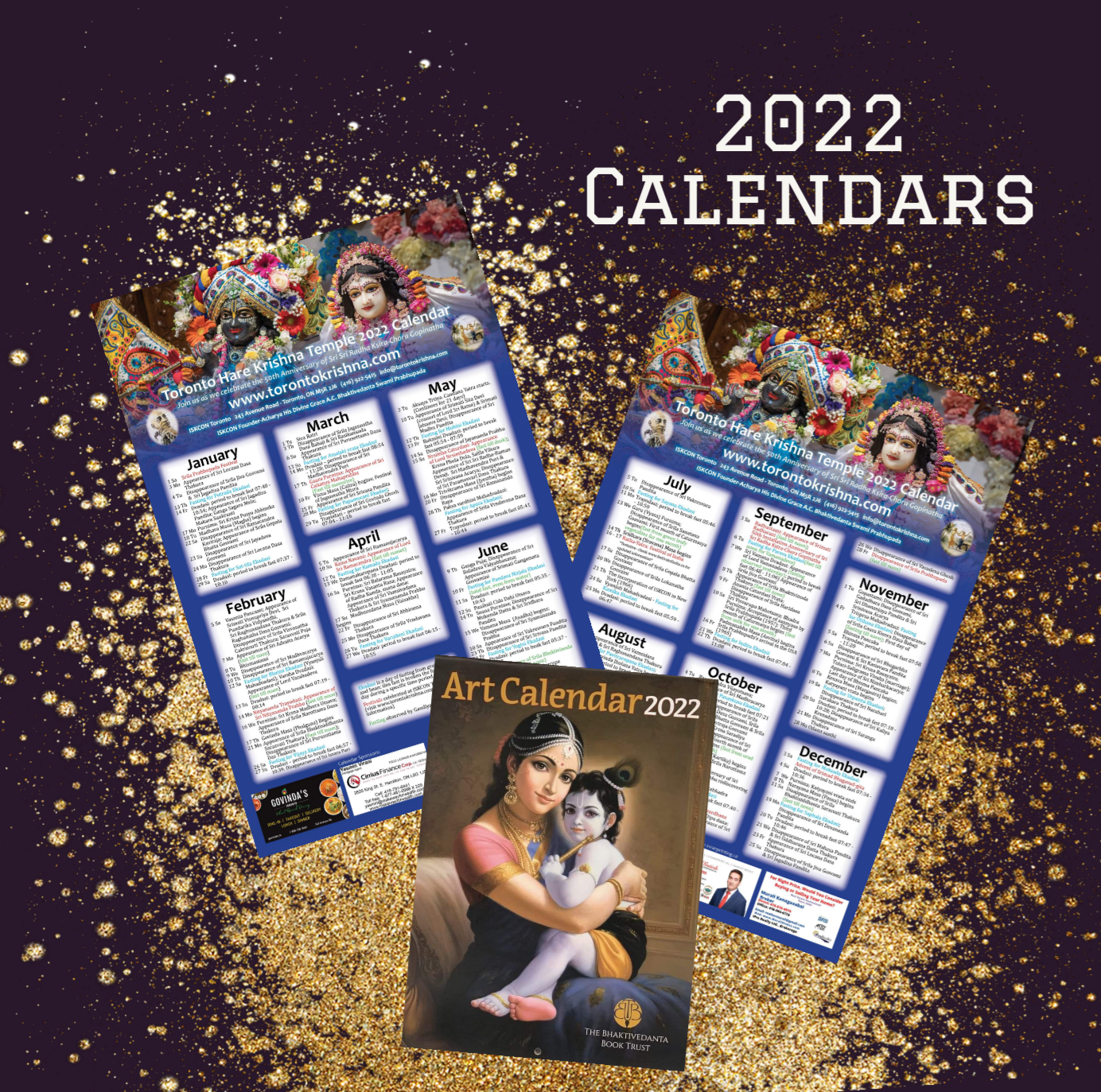 2022 Calendar – Iskcon Toronto