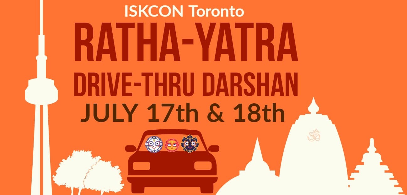 RathaYatra DriveThru Darshan Schedule and Sign Up ISKCON Toronto