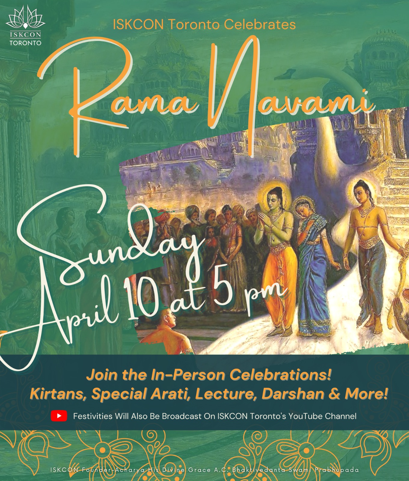 Sri Rama Navami Celebrations ISKCON Toronto